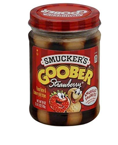 Amazon Com Smucker S Goober Strawberry 18 Oz Jars 2 Pack
