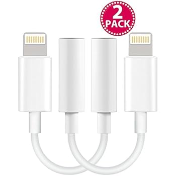 Amazon.com: Apple Lightning to 3.5mm Headphone Jack Adapter: Cell Phones & Accessories