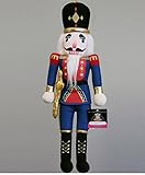 Nutcracker Ballet Gifts Plush Nutcracker King Doll- Christmas Nutcracker Ballet Doll with Red & Blue Uniform Jacket & Yellow Accents, Classy Black Boots, and Golden Crown Inspired by the Nutcracker Ba