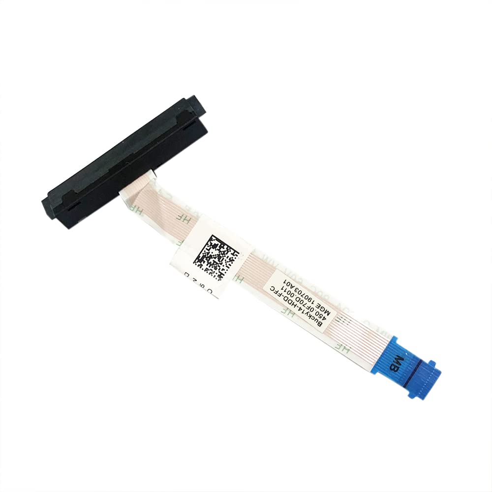 Gintai SATA HDD Hard Drive Cable Connector for Dell Vostro 5480 5481 5485 Ins-piron 15 5558 5559 5000 3459 3558 5555 5551 5552 NBX0001QE00 0H5G06 450.0F70D.0011 062GC4 Hard Disk Drive