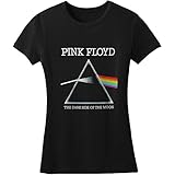 Pink Floyd Refract Girls Jr Tissue Tee Black