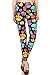 Leggings Depot High Waisted Camouflage & Multiple Print Leggings for Women-Full Length-R809, Perfect Paws, Plus Size