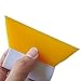 EHDIS Car Mirror Squeegee Mini Turbo Squeegee Window Film Tools Tube Rubber Squeegee Water Blade Decal Wrap Applicator 3.8x2.2x1 Inch (9.5CX5.5X2.5CM) Car Home Tint