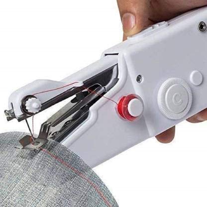 Tapu Creation Sewing Machine Electric Handheld Sewing Machine Mini Handy Stitch Portable Needlework Cordless Handmade DIY Tool