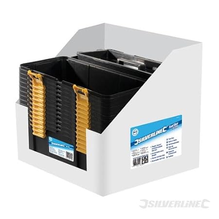 Silverline 529812 Cardboard Counter Display 12 Boxes Toolbox 480