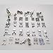 # CY-032+CY-7300L+BN Presser Foot Set（in Total 34 pcs) for BERNINA New Style Aurora Artista Activa
