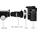 1.25 Inch 5X Fully Blackened Metal Barlow Lens/T Adapter for Telescopes - Accept 1.25inch Filters-Also Can Be Used for Astronomical Photography - Coated