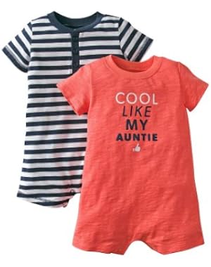 Carters Baby Boy 2-pk. Cool Like My Auntie Romper