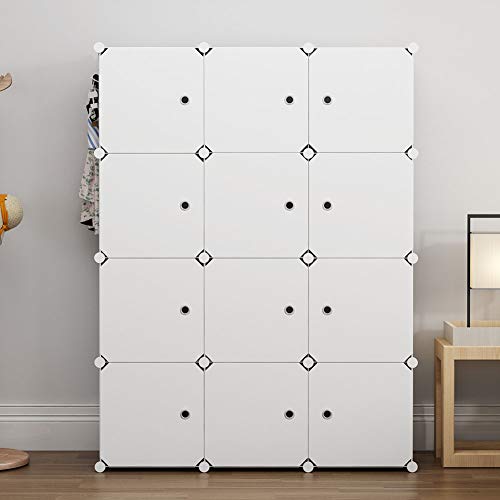 YOZO Modular Wardrobe Portable Closet Organization Plastic Dresser
