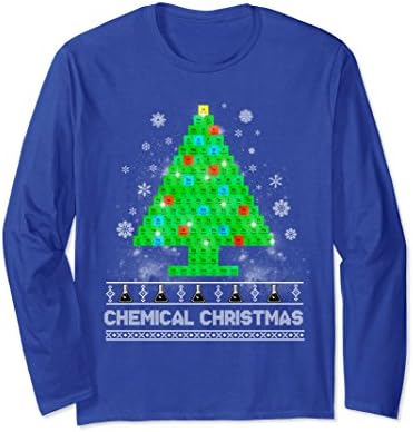Unisex Chemical Engineer Christmas Long Sleeve Medium Royal Blue