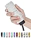 Fidus Ultra Light Mini Compact Travel Umbrella – Windproof Portable Parasol Sun & Rain Outdoor Golf Umbrella with 95% UV Protection for Women Men Kids-Creamy White