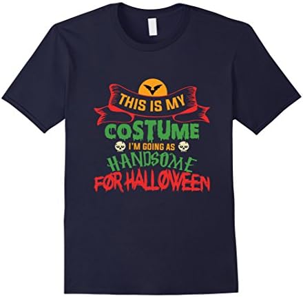 Mens Halloween Costume For Dad. Halloween Shirt For Son/Teens. 3XL Navy
