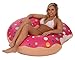 Kangaroos Two-Bite 4 Giant Donut Inner Tube, Pool Float