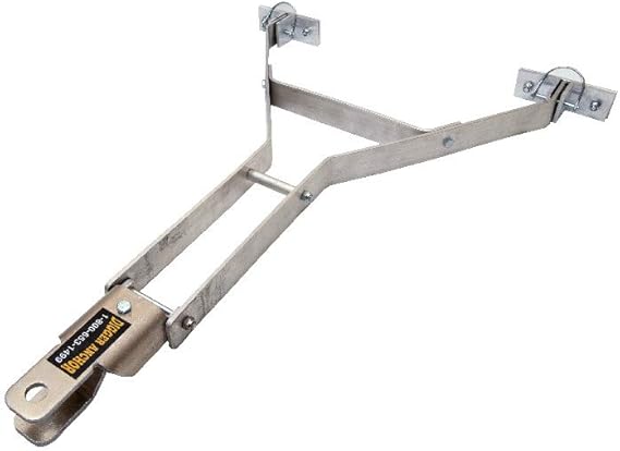 Ice fishing sled tow hitch Clearance