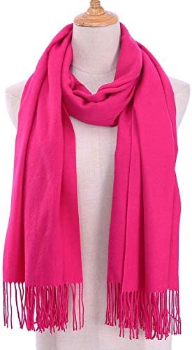 JAKY Global Cashmere Scarf Pashminas Wraps Shawl Super Soft Warm 78" x 27" Scarves Women Men