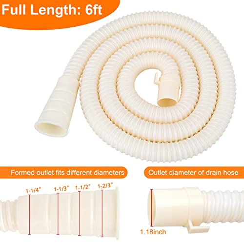 thumbnail interactive-video image 1 of MyLifeUNIT Universal Dishwasher Drain Hose, 10 Ft | Ubuy 1 of 1