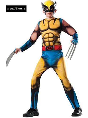 Deluxe Wolverine Costume Child Costume (Medium 8-10) by Rubie's