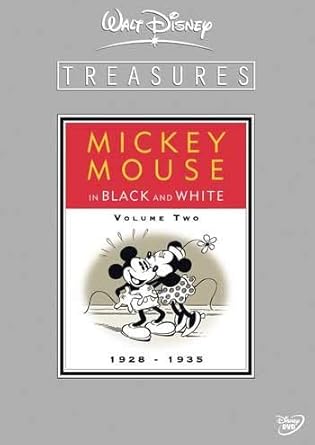 walt disney treasures mickey mouse in black and white