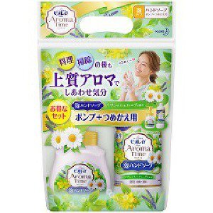 Amazon Co Jp ビオレu アロマタイム泡ハンドソープ ハーブ 本体 替