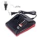 Qbmel 18-Volt Multi-Chemistry Battery Charger for Porter Cable PCXMVC Lithium Ion & NiCad NiMh Slide PC18B PC18B-2 PC18BL PC18BLX PCC489N Cordless Power Tool Battery