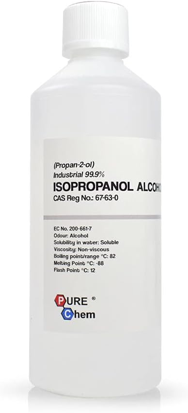 Pure Chem Isopropanol IPA 99.99% 500ml White High Purity