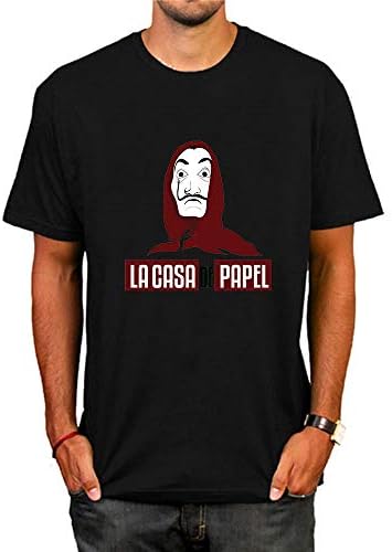 Funny Design La Casa De Papel T Shirt Money Heist Tees TV Series Casual Tshirts