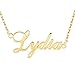 Yoke Style Custom Name Necklace Personalized, Customized Necklace with Name, Custom Jewelry Gifts for Women