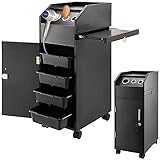 Happybuy Salon SPA Beauty Hairdressing Cart Storage