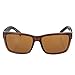 LianSan Designer Rectangle Oversized Women Men Sunglasses Glasses 0708(brown)