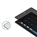 JETech Privacy Screen Protector for iPad 2 3 4 (Oldest Models), Anti-Spy Tempered Glass Film (Black)