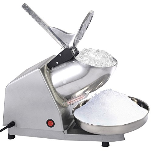 Ice Crusher Shaver Machine Shaved Ice 143 LBS Electric Snow Cone Maker - Thumbnail 4