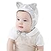 Baby Hats,Elevin(TM) New Born Baby Boy Girl Soft Beret Cotton Beanie Hat Cap (Gray)