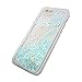 Happy Hours® Luxury Bling Flow Liquid Sand Glitter Heart Quicksand Back Case For iPhone 6 Plus/ iPhone 6S Plus 5.5 Inch Sparkle Dynamic Drift Sand Clear Hourglass Cover , Skyblue