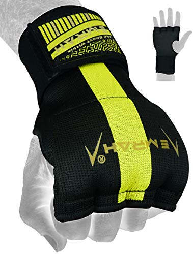 EMRAH-Pro-Gel-Guantes-de-Boxeo-y-Artes-Marciales-con-puno-Acolchado