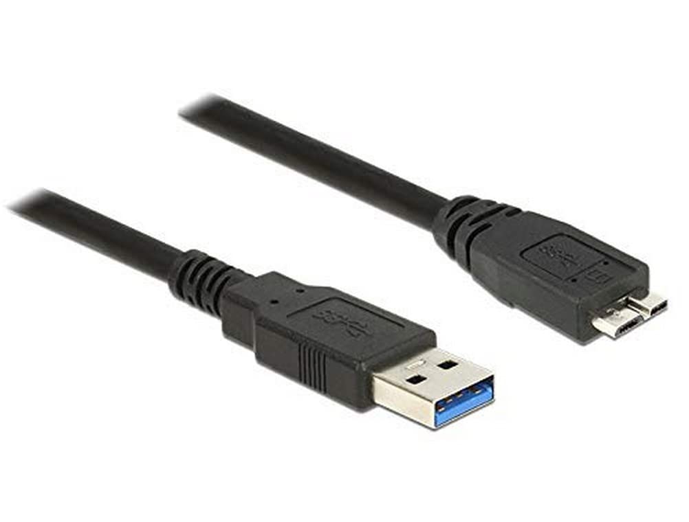 DeLock Cable USB 3.0 Type A Male to USB 3.0 Micro B Male 2 m Black