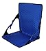 Crazy Creek Products HEX 2.0 Long Back Chair (Black/Royal) - Lightweight and Packable Camp Chair for Hiking, Backpacking, Camping, Boating and Stadium use