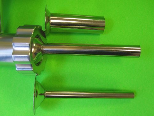 3-PACK Sausage Stuffing tubes for Chefs Choice