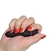 Generic AAA Battery New 10 Speed Wireless Long Bullet Vibrators Sex Toys for Women, Black, 0.02 Pound