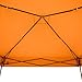 E-Z UP Pyramid Instant Shelter Canopy Pop Up Tent, 10' x 10' with Wide-Trax Roller Bag & 4 Piece Spike Set, Royal Blue