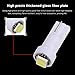cciyu 10 Pack White T5 Instrument Cluster Indicator Led Bulbs 2-2835-SMD Light w/Twist Lock