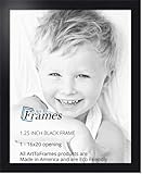 ArtToFrames 16x20 Inch Black Picture Frame, This