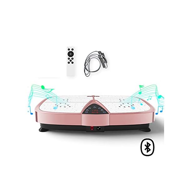 H-XH-Vibration-Plate-4d-Vibration-Fitness-Trainer-bluetooth-Speaker-RemoteWhole-Body-Exercise-Machine-5-Programs-Massage-Fitness-Platform-330-Lbs H-XH Vibration Plate 4d, Vibration Fitness Trainer +bluetooth Speaker+ Remote,Whole Body Exercise Machine 5 Programs Massage Fitness Platform 330 Lbs