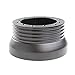 6 Hole Matte Black Hub Adapter Installation Kit For Aftermarket Steering Wheels