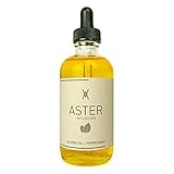 PEPPERMINT + JOJOBA OIL INFUSION Organic Cold-Pressed Golden Essential Oil All Natural Blend Moisturizer for Skin, Body, Hair, Nail Care with Aromatherapy Benefits by Aster Infusions