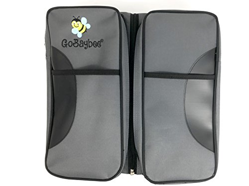 Diaper Bag, Baby Travel Bed â€“ GoBaybee 3 in 1 Infant Portable Changing Station, Travel Crib, Diaper Bag with Stroller Attachment â€“ Ultimate Travel Bed for Babies â€“ Must Have Baby Travel Accessory