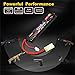 FCONEGY 2S 7.4V 1200mAh 20C Lipo Battery Pack with Small Tamiya Plug for for Airsoft Gun/Rifle