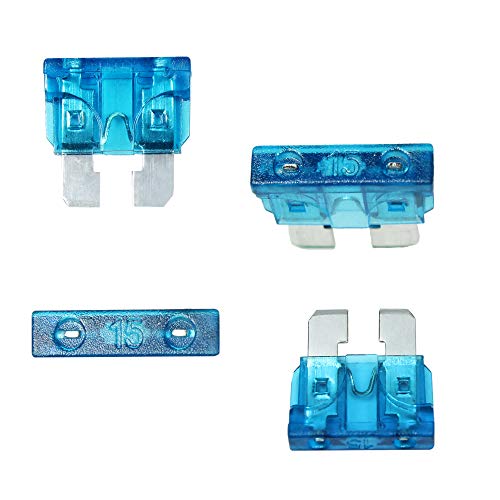 HUIQIAODS 12V 24V Car Add A Circuit Fuse Tap Piggy Back Blade Holder Plug Socket Pack of 5 - Thumbnail 4