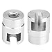 Yosoo Paintless Dent Repair Tool M10 Puller Head for Slide Hammer - Universal Car Body Dent Pulling Adapter Kit with Pulling Tab and Threaded Connector