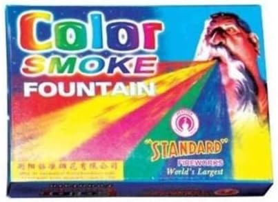 INDIGOCREATIVES Holi Herbal Color Gulal Fountain Display -Pack of 4