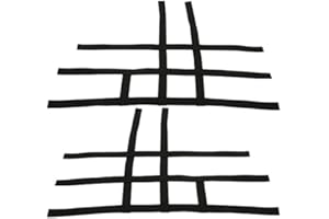 Replacement Net in Black Compatible with Alba Racing and Tusk Propeg Nerf Bars for Yamaha Banshee and Raptor 700
